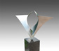 Embrace1 De Omhelzing1 RVS tuinbeeld